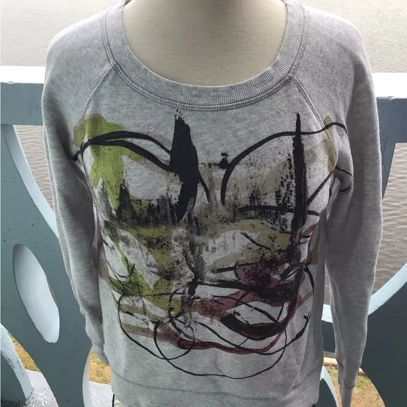 Proenza Schouler Neiman Marcus Long Sleeve Graphic Sweatshirt - Picture 2 of 15